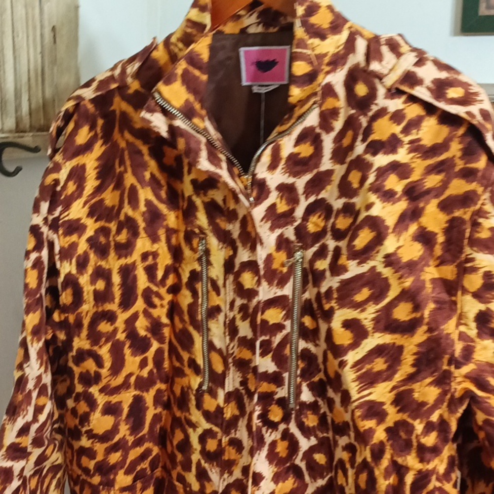 Kate spade animal print pantry jacket - Picture 8 of 11
